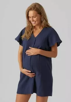 Летнее платье Vero Moda, темно-синий
