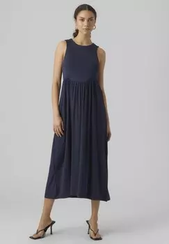 Летнее платье Vero Moda, темно-синий