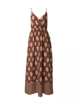 Летнее платье VERO MODA VMROMA, коричневый