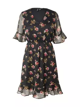 Летнее платье VERO MODA VMSMILLA, черный
