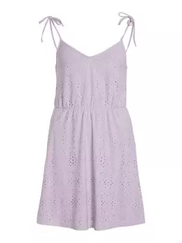 Летнее платье VILA KAWA, пастельно-фиолетовый