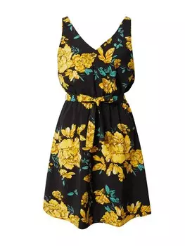 Летнее платье VILA KRISTINA LAIA, черный