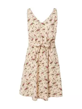 Летнее платье VILA KRISTINA LAIA, пастельно-оранжевый