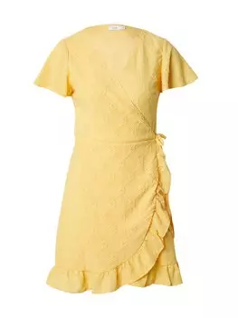 Летнее платье VILA VIDELEA, цвет yellow gold