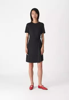 Летнее платье VINATALIE SOLID DRESS VILA, черный