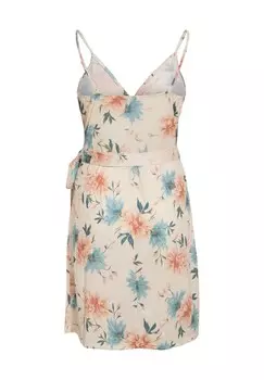 Летнее платье VINATALIE STRAP VILA, слоновая кость