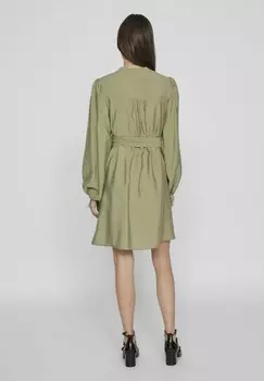 Летнее платье VIPANDY SHORT, NOOS VILA, зеленый