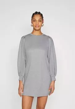 Летнее платье Vmfemi Pleat Dress Vero Moda, цвет medium grey melange