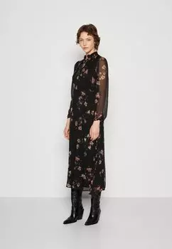 Летнее платье Vmmarya Dress Vero Moda, цвет black/kaya