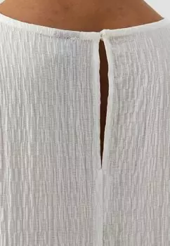 Летнее платье Vmnabia 2/4 Short Dress Vero Moda, белоснежное