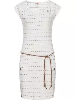 Летнее платье в дневную полоску, междунар. Ragwear, белый