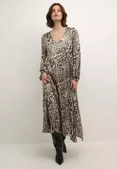 Летнее платье в полоску лев черный Karen by Simonsen