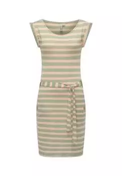 Летнее платье в полоску Ragwear, зеленый