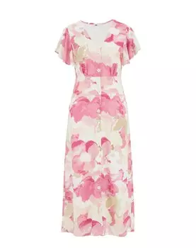 Летнее платье WE Fashion, цвет Rose/Light pink
