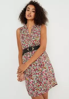 Летнее платье WE Fashion, хаки