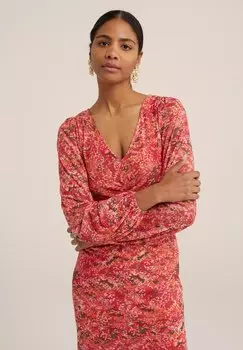 Летнее платье WE Fashion, красное