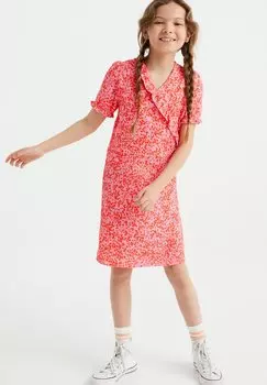 Летнее платье WE Fashion, светло-розовый