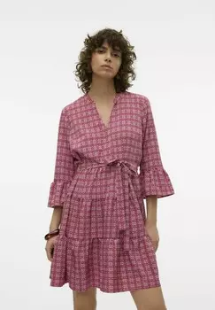 Летнее платье ZERA Vero Moda, цвет Mauve Orchid