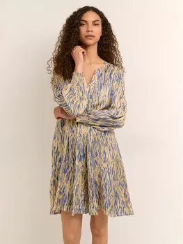 Летнее платье женственного кроя Karen By Simonsen, синий