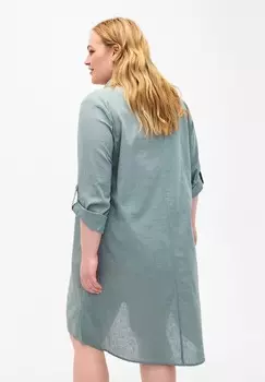 Летнее платье Zizzi, светло-зеленый