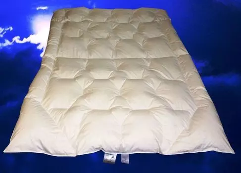 Летнее пуховое одеяло премиум-класса в форме тела 135х200 см, банка 100% НОВАЯ. Гусиный пух Betten Hofmann