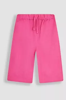 Летние брюки из хлопка и льна Jojo Maman Bb, розовый