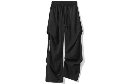 Летние брюки-карго Warrior унисекс, Black+Caramel[Sun Protection Ice Silk Set]