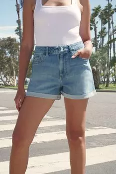 Летние джинсовые шорты бойфренда Friends Like These, синий