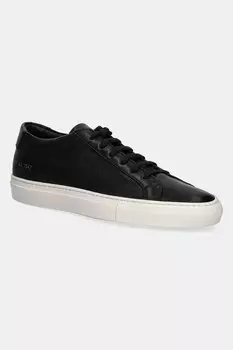 Летние кеды Achilles из кожи Common Projects, черный