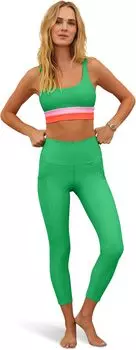 Летние леггинсы Beach Riot, цвет Island Green