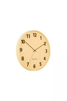 Летние настенные часы Karlsson, желтый