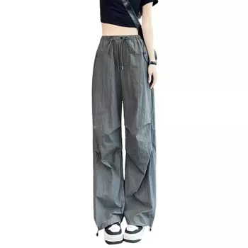 Летние повседневные брюки женские La Chapelle, Gray Extended Length