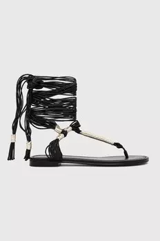 Летние сандалии-гладиаторы AGL, черный