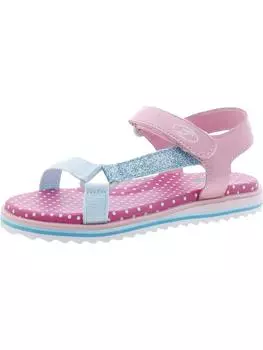 Летние сандалии с ремешками для девочек для малышей Dr. Scholl's Shoes, цвет Pink/Blue