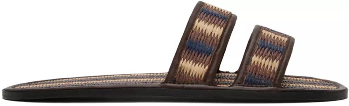 Летние шлепанцы Bode Brown Duotone