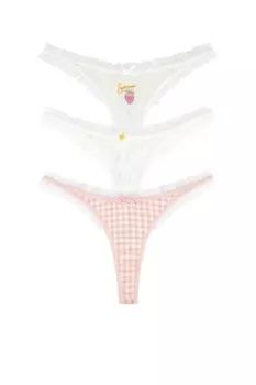 Летние трусики (3 шт.) от For Love & Lemons, multi