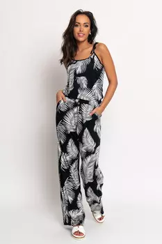 Летний комбинезон Budmil, черно-белый