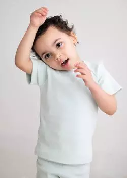 Летний комплект для отдыха в рубчик DreamBuy, зеленый