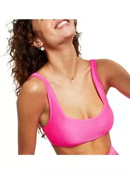 Летний купальник-бикини для юниоров с ребристым узором Salt + Cove, розовый