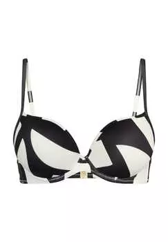 Летний купальник-топ на косточках с регулируемыми бретелями Triumph, белый