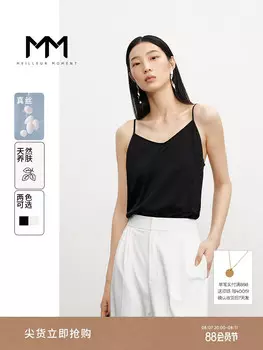 Летний легкий топ Mai Meng для женщин, черный