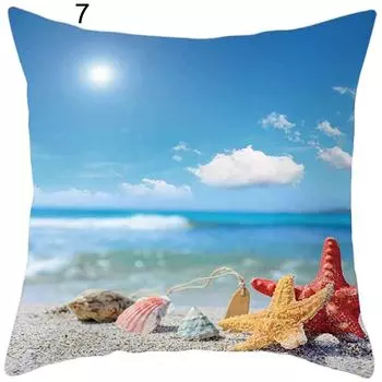 Летний пляжный приморский чехол для подушки, домашний декор, чехлы для подушек для дивана-кровати-7 # Stuttg