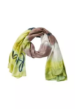 Летний шарф с принтом BETTY BARCLAY, цвет Brown Yellow Acc