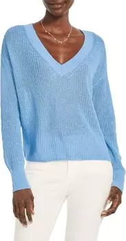 Летний свитер Shorty V NIC+ZOE, цвет Zephyr