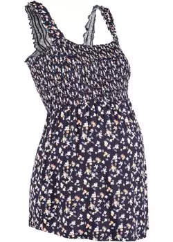 Летний топ для беременных Bpc Bonprix Collection, синий