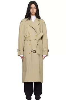 Летний тренчкот цвета хаки TOTEME