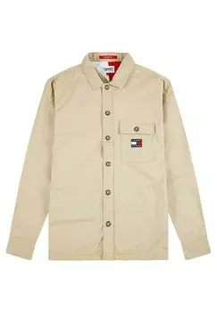 Летний жакет Tommy Jeans, бежевый