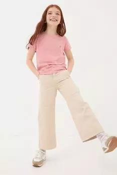 Летняя футболка Fatface VW с принтом Fat Face, розовый