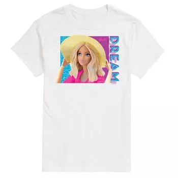 Летняя футболка с рисунком Big & Tall Dream Barbie, белый