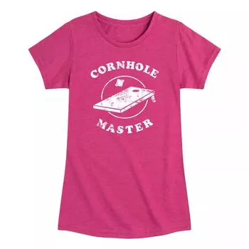 Летняя футболка с рисунком Cornhole Master для девочек 7–16 лет Licensed Character